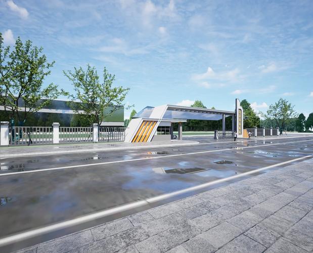 紡織廠(chǎng)大門(mén)設(shè)計(jì) 外觀(guān)效果圖大揭秘！